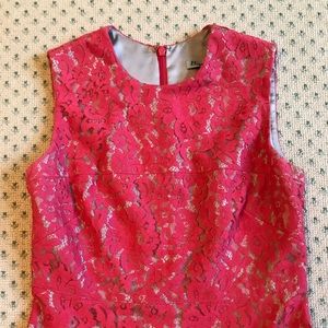 Gorgeous Eliza J coral lace dress worn once